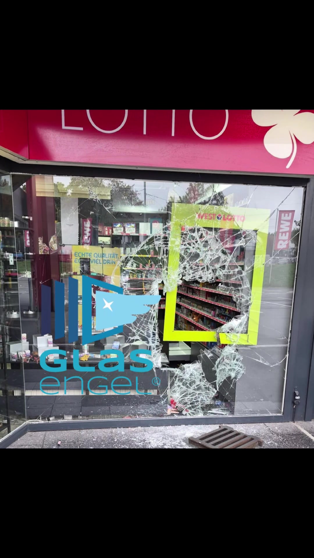 Kiosk mit Notverschalung gesichert - Bochum