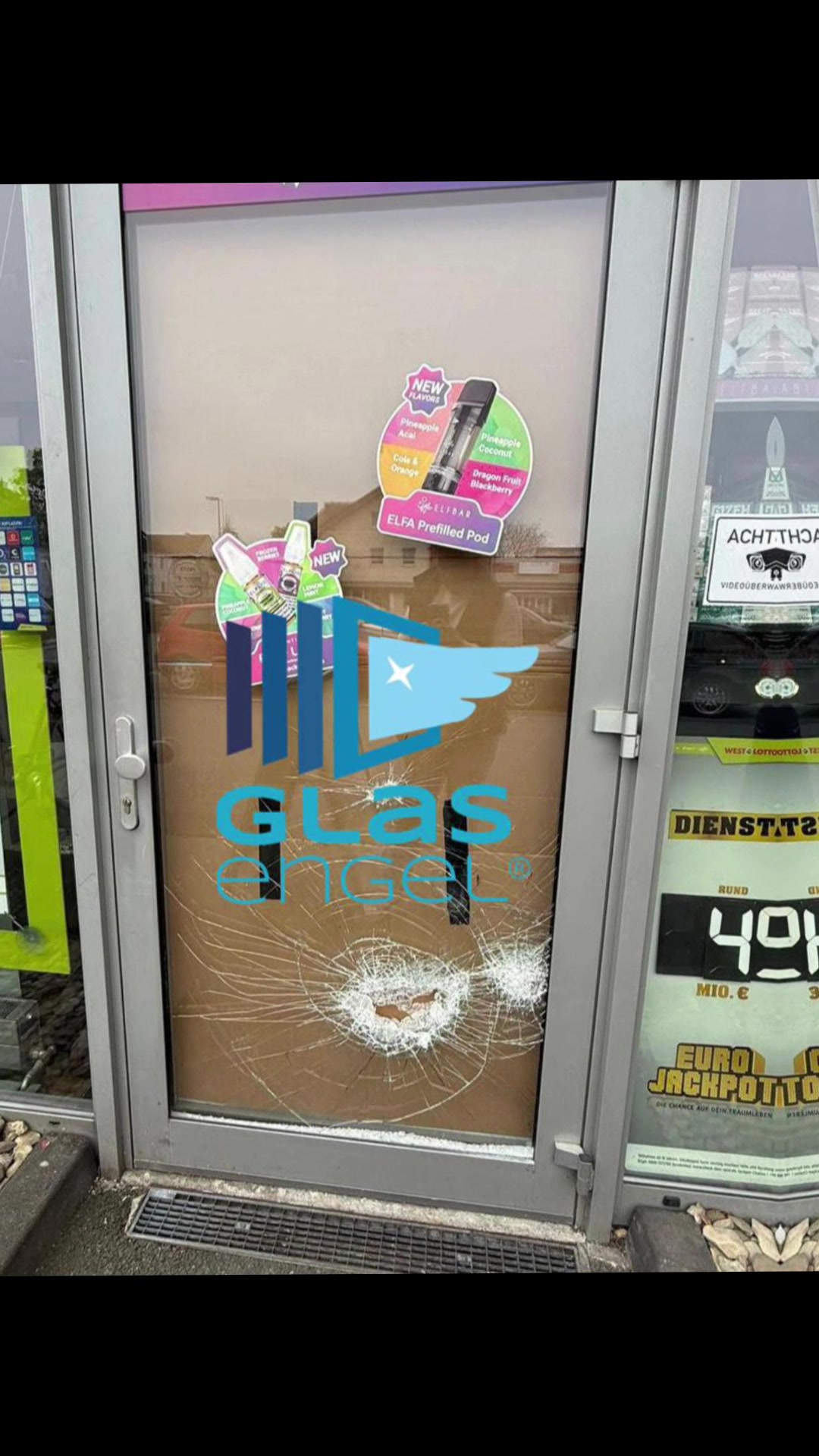 Glasnotdienst im Einsatz - Bielefeld